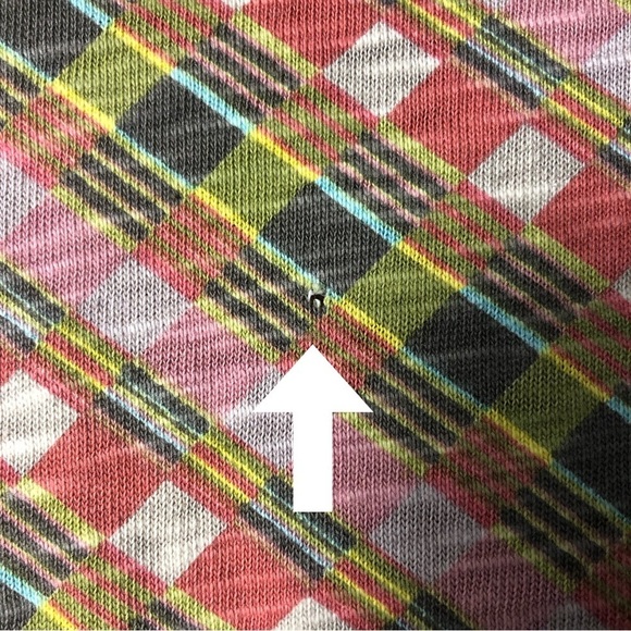 Matilda Jean Long Sleeve Dress Peter Pan Collar Pink Glass Like Buttons SZ 2 - Picture 12 of 12